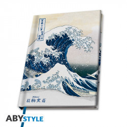 Hokusai A5 Notizbuch - Große Welle
