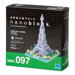 NANOBLOCK Sights to See series: Rives de la Seine a Paris NBH-097