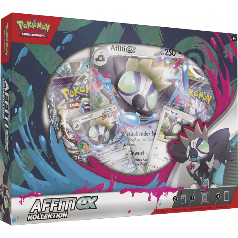 [en allemand] Collection Affiti-ex - cartes Pokemon