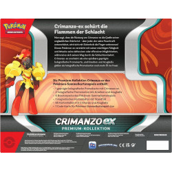 [en allemand] Collection premium Crimanzo-ex - cartes Pokémon