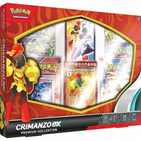 [en allemand] Collection premium Crimanzo-ex - cartes Pokémon