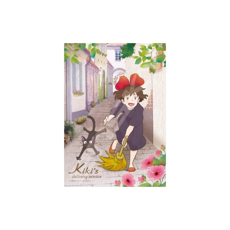 Kiki la petite sorcière puzzle « Let's go, Jiji! »