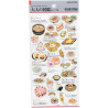 « Cuisine coréenne » Otonano-Zukan autocollants en papier