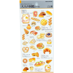 'Breads' Otonano-Zukan Paper stickers