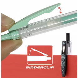 Stylo mécanique Sarasa Clip "Perpanep" (rechargeable) PER-SC05W par Kokuyo