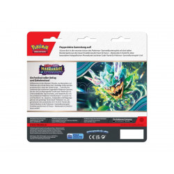 [en allemand] Blister avec 3 Boosters et Knattatox - Maskerade im Zwielicht Cartes Pokémon