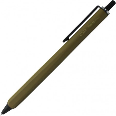 GS02 khaki - mechanical ballpoint pen GS02-G5 (refillable) by Ohto