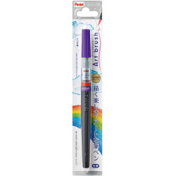 violette Art Brush Pinselstift, Farbstoff-Tinte, nachfüllbar | XGFL-166 von Pentel