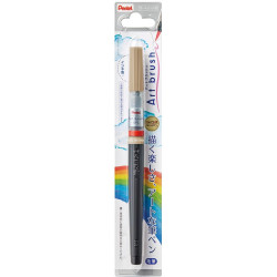 hellbraun Art Brush Pinselstift, Farbstoff-Tinte, nachfüllbar | XGFL-163 von Pentel