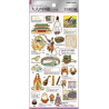 'the Heian period' Otonano-Zukan Paper stickers