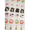 'Nippon Ippai: Good Luck Charms' washi paper stickers