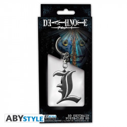 Death Note - L Symbole porte-clés 3D