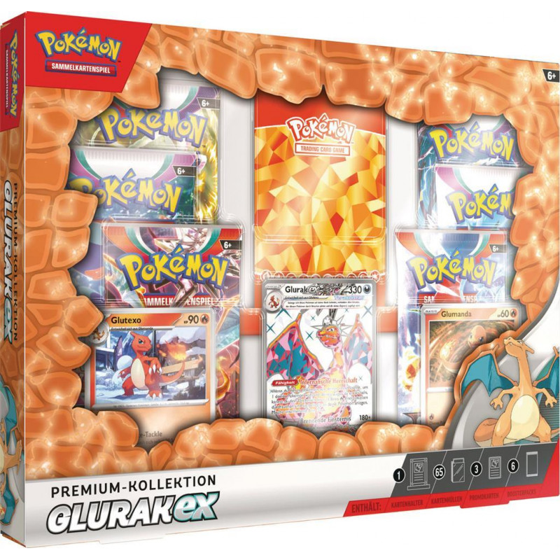 [German edition] Glurak-ex collection - Pokemon Cards