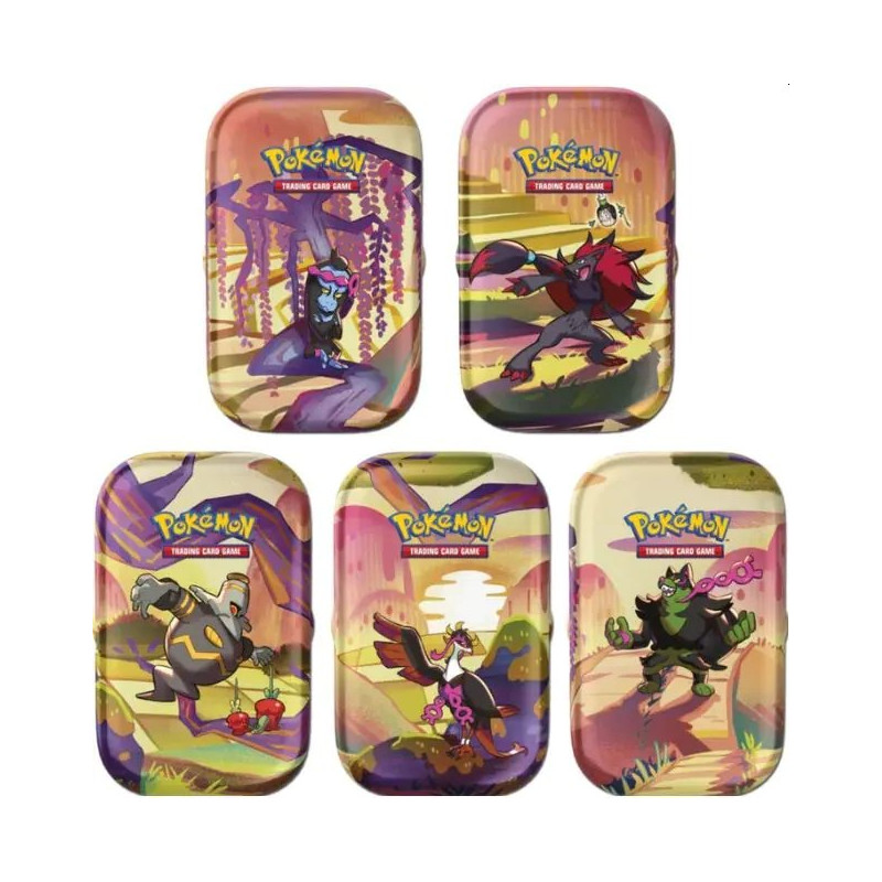 [en allemand] Toutes les 5 "Nebel Der Sagen" mini tin boîtes - Cartes Pokémon