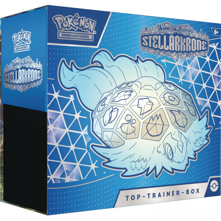 Stellarkrone Top Trainer Box - Pokémon Karten [deutsche Ausgabe]