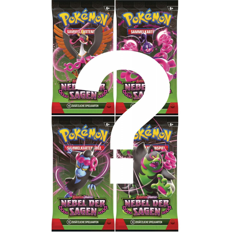 [en allemand] Nebel der Sagen 1 Booster - Karmesin & Purpur - Cartes Pokémon