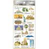 'World Heritage' Otonano-Zukan Paper stickers