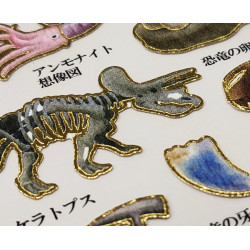 'Fossils' Otonano-Zukan Paper stickers