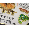 « Reptiles » Otonano-Zukan autocollants en papier