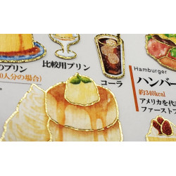 'Food Temptations' Otonano-Zukan Paper stickers