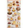 'Food Temptations' Otonano-Zukan Paper stickers