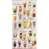 'Beverages' Otonano-Zukan Paper stickers