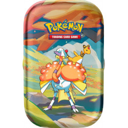 [in German] one Psiopatra and Ampharos "Nebel Der Sagen" Mini Tin Box - Pokémon Cards