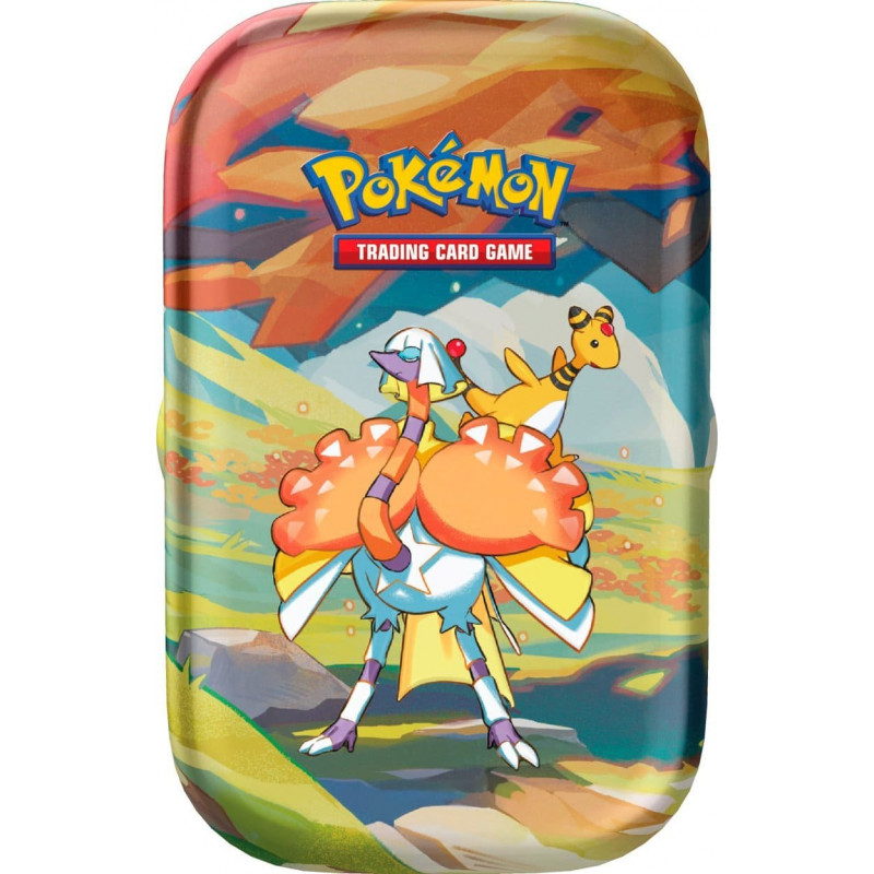 [in German] one Psiopatra and Ampharos "Nebel Der Sagen" Mini Tin Box - Pokémon Cards