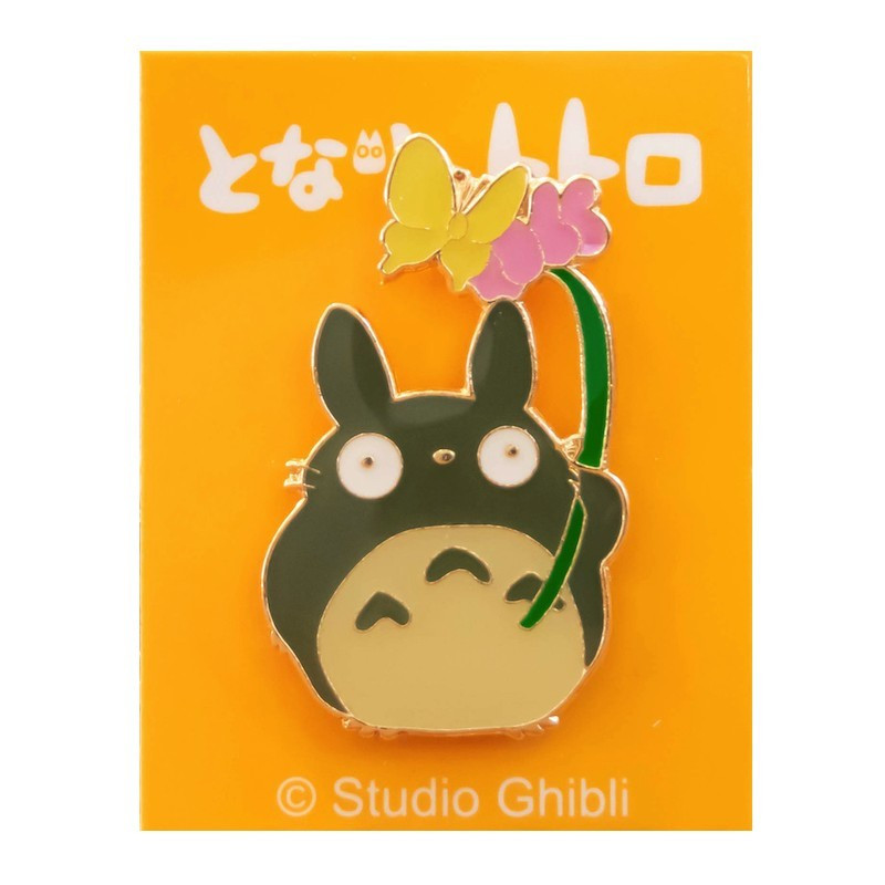 Mon voisin Totoro pins - Totoro avec fleur