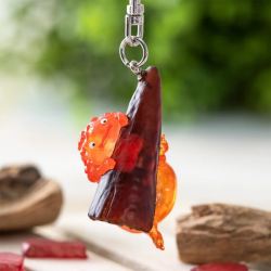 Howl's Moving Castle 3-D keychain - Calcifer