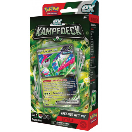 [en allemand] Kampfdeck avec Eisenblatt-ex - cartes Pokemon