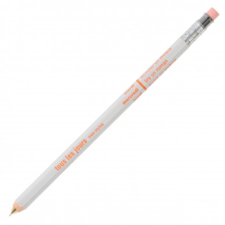 cool gray, refillable wooden mechanical pencil 'tous les jours' DAY-SH3-CGY by MARK'S DAYS