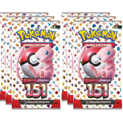 [in German] "151" Booster bundle with 6 boosters - Pokemon cards