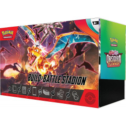 Build & Battle Stadion Obsidianflammen - Karmesin & Purpur Pokemon Karten