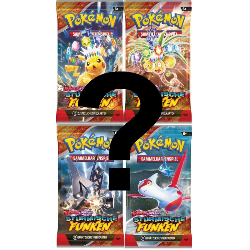 [in German] Stürmische Funken Booster - Pokémon Cards