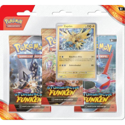 [German edition] Blister with 3 Boosters and Zapdos -...