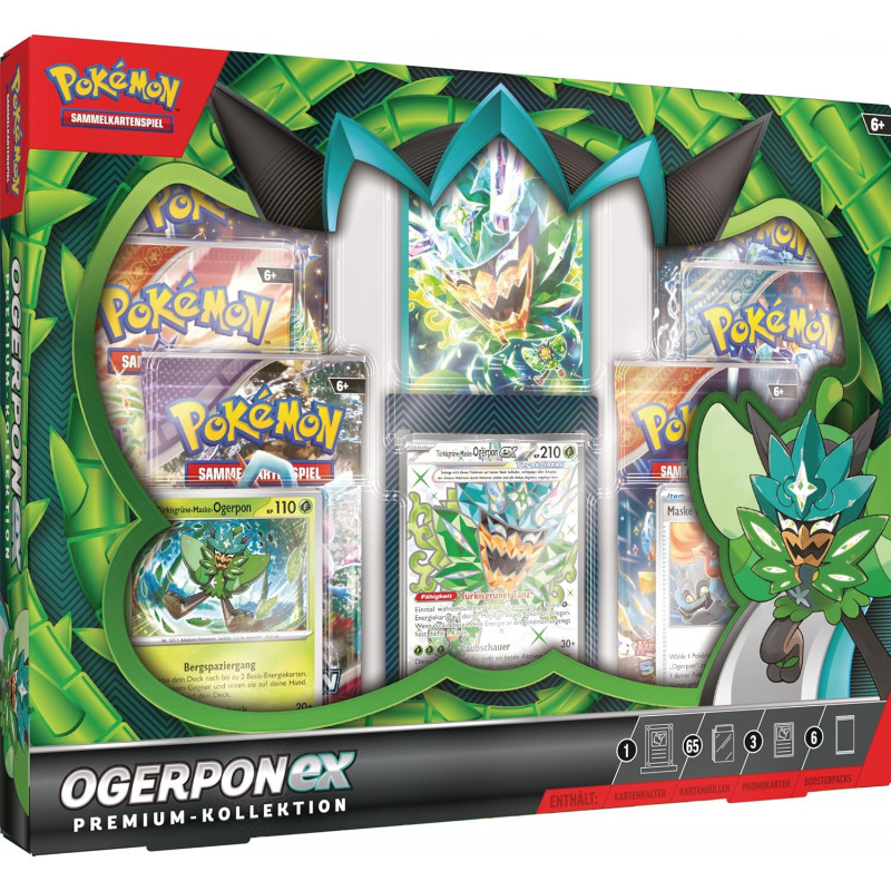 Operpon-ex Premium-Kollektion - Pokémon Karten Karmesin & Purpur [deutsche Ausgabe]