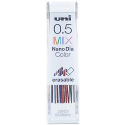 ø0.5mm Set of 20 erasable color leads for Mechanical...