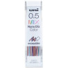 ø0.5mm Set of 20 erasable color leads for Mechanical Pencils – Nano Dia uni0.5-202NDC