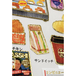 'Convenience store' Otonano-Zukan Paper stickers