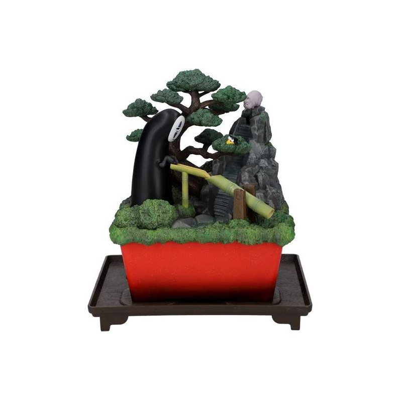 Spirited Away: animated water garden diorama