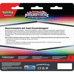 Prismatische Entwicklungen Feelinara Tech-Sticker-Kollektion - Pokémon Karten