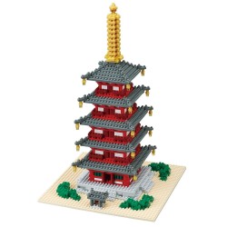 Five storied Pagoda NB-031 NANOBLOCK the Japanese mini construction block