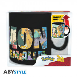 grande mug thermo réactif Pokémon Catch'em all