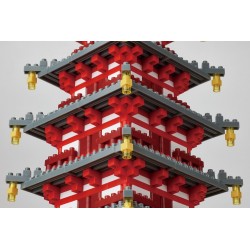 Five storied Pagoda NB-031 NANOBLOCK the Japanese mini construction block