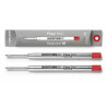 Flow Red Ballpoint M, red, medium, two G2 refills by Leuchtturm1917