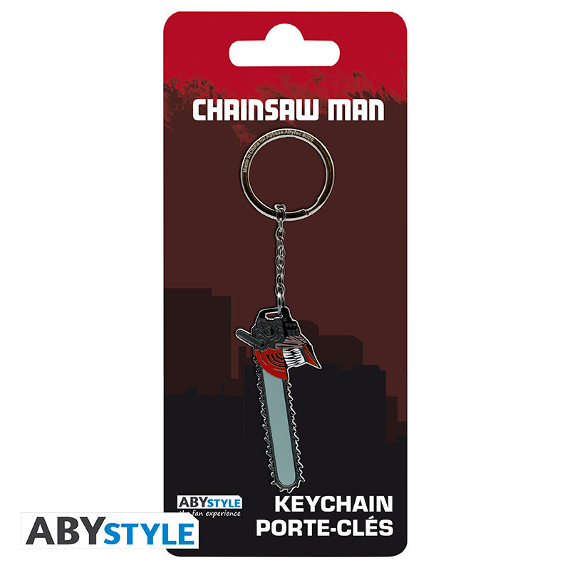 der Kopf von Chainsaw Man - Schlüsselanhänger