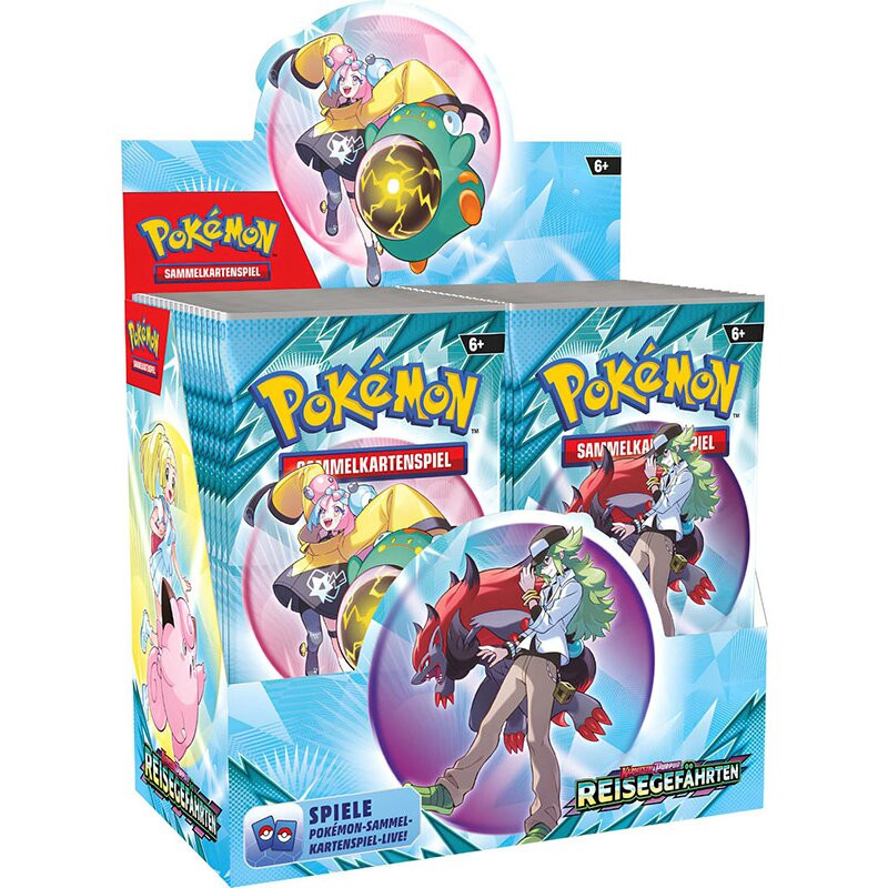 Reisegefährten versiegeltes Display (36 boosters) - Karmesin & Purpur Pokémon Karten