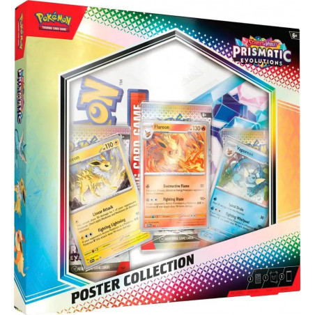 [English version] Prismatic Evolutions Poster Collection - Pokémon Cards