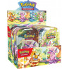 [in German] all 8 "Prismatische Entwicklungen" Mini Tin Boxes - Pokémon Cards